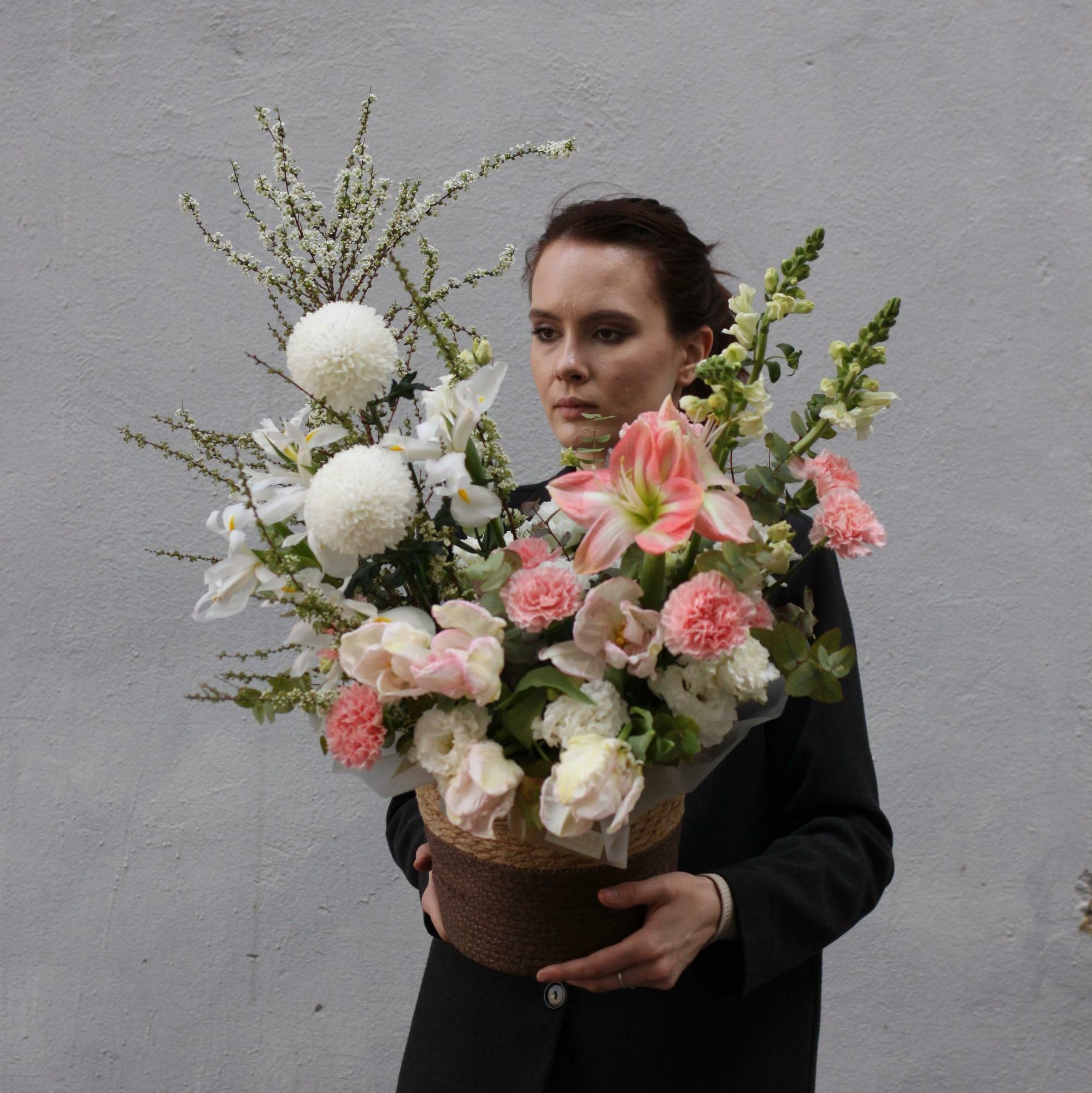 Нежная корзина Весна