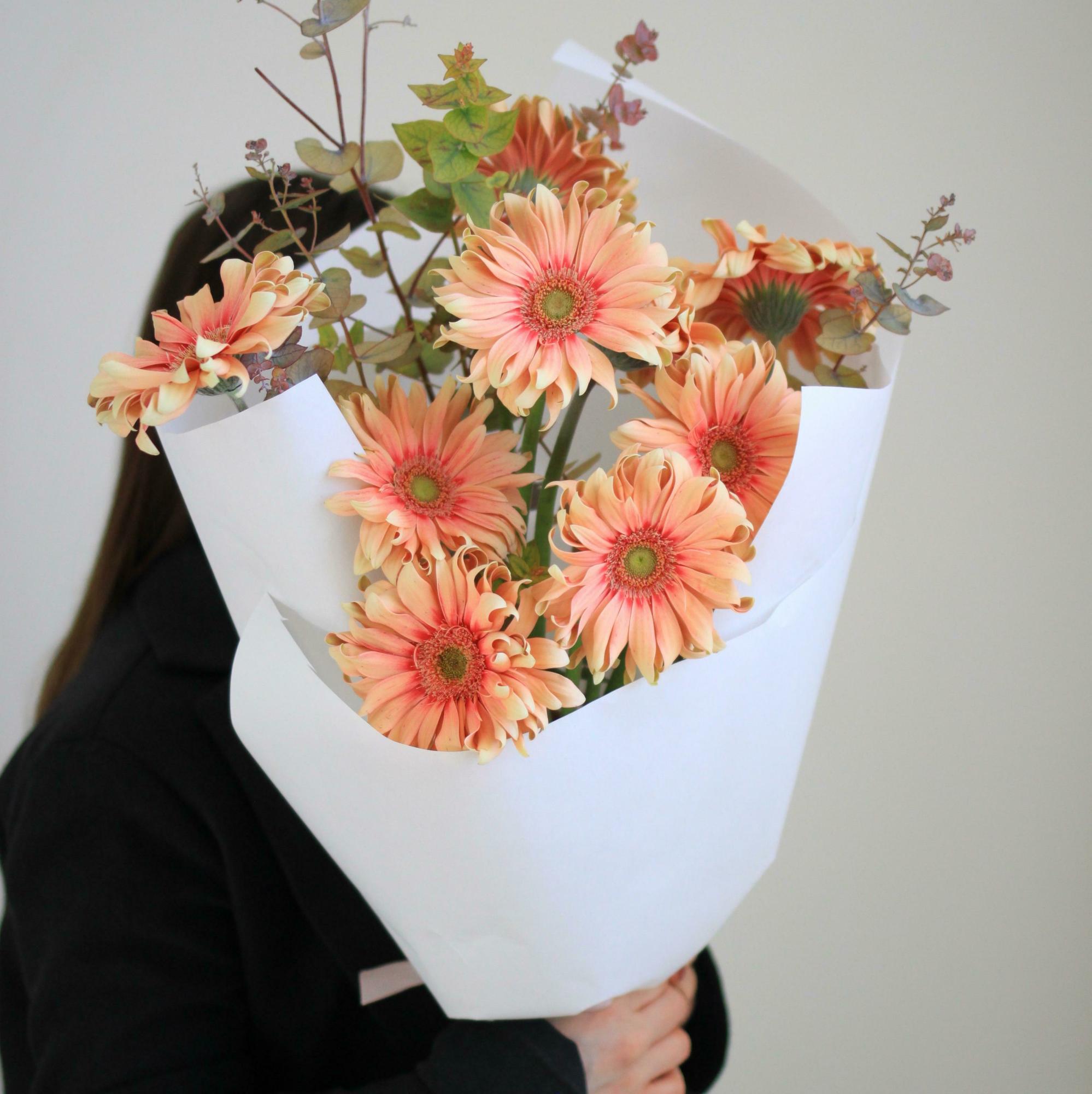 Моно гербер паста росата с эвкалиптом