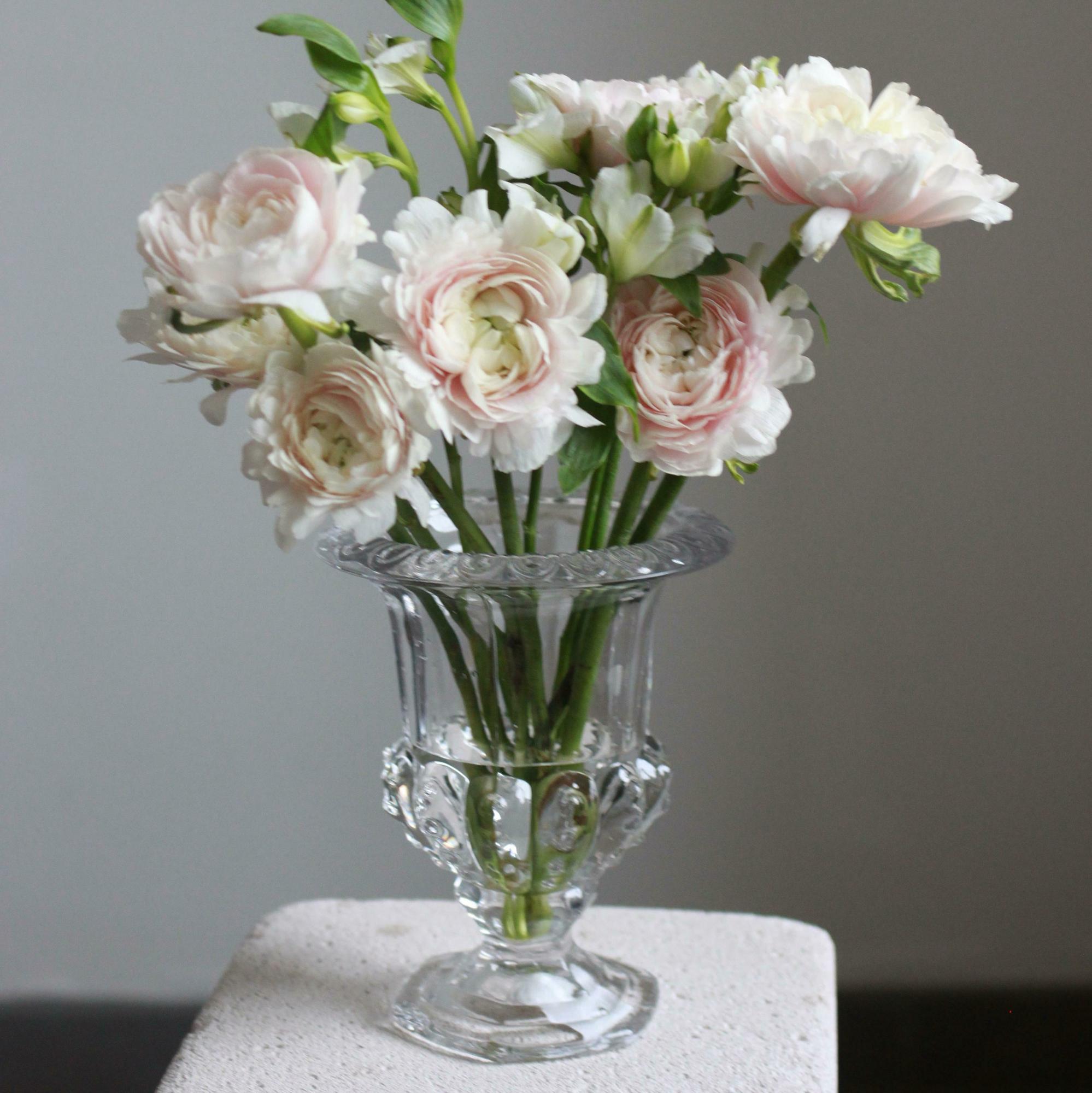 Ваза стекло на ножке