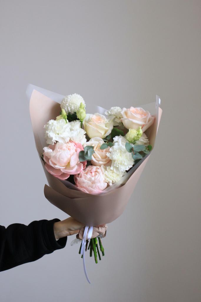 Нежный розовый букет