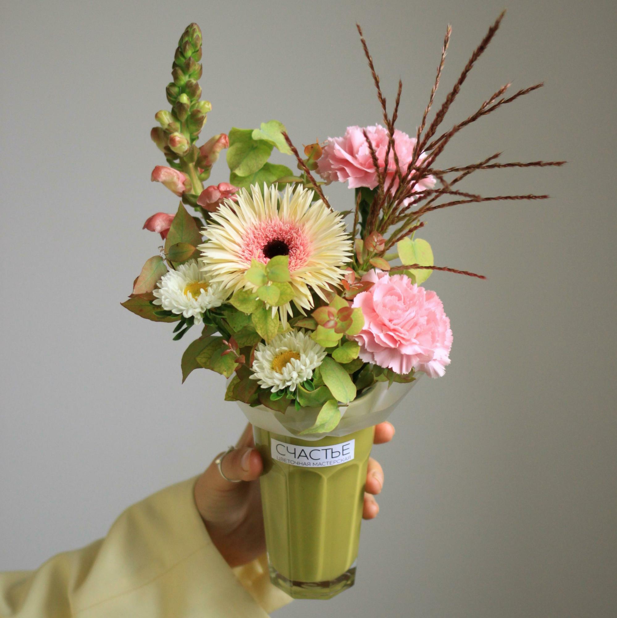 Цветочный стаканчик осенний