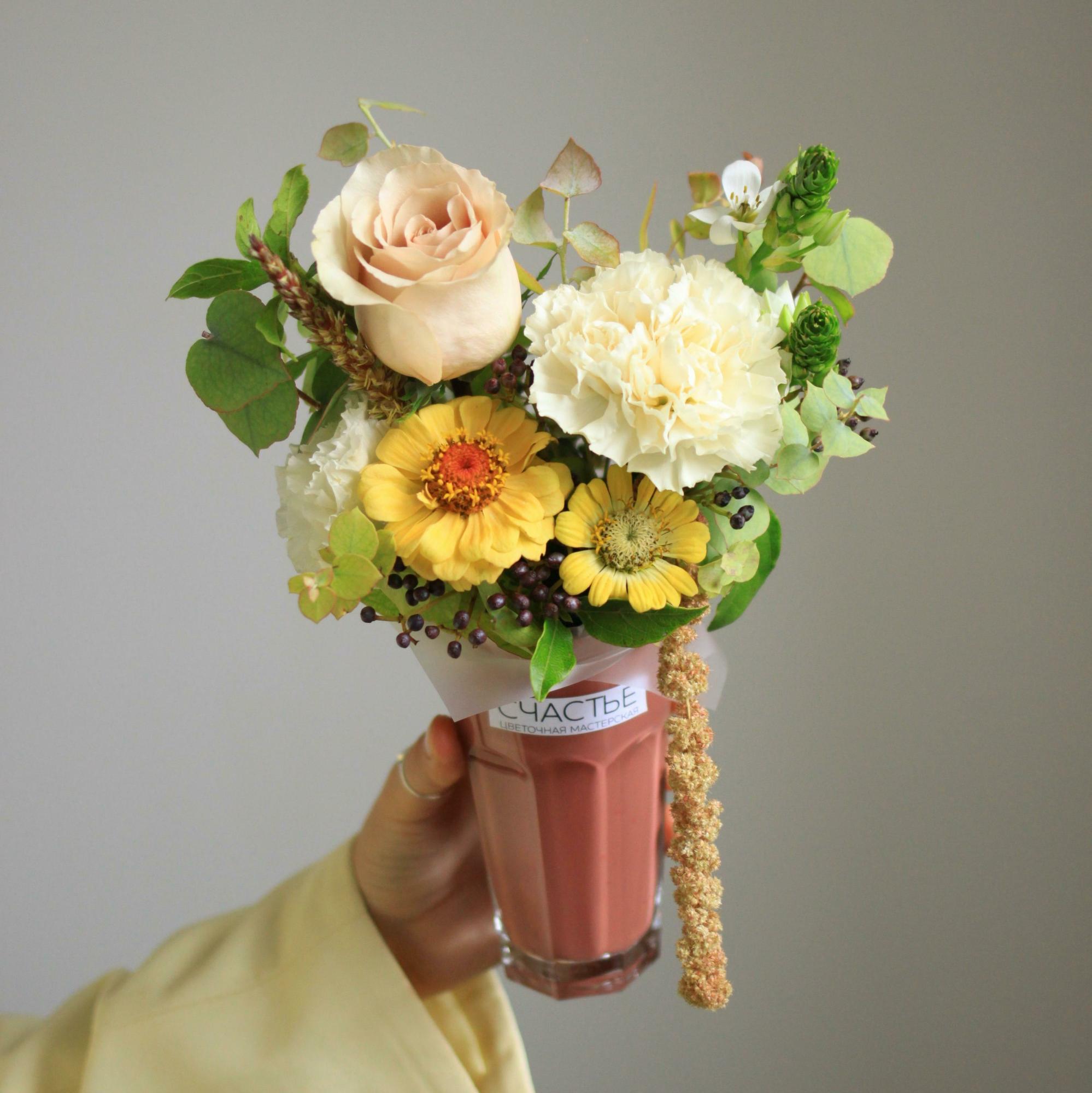 Цветочный стаканчик осенний