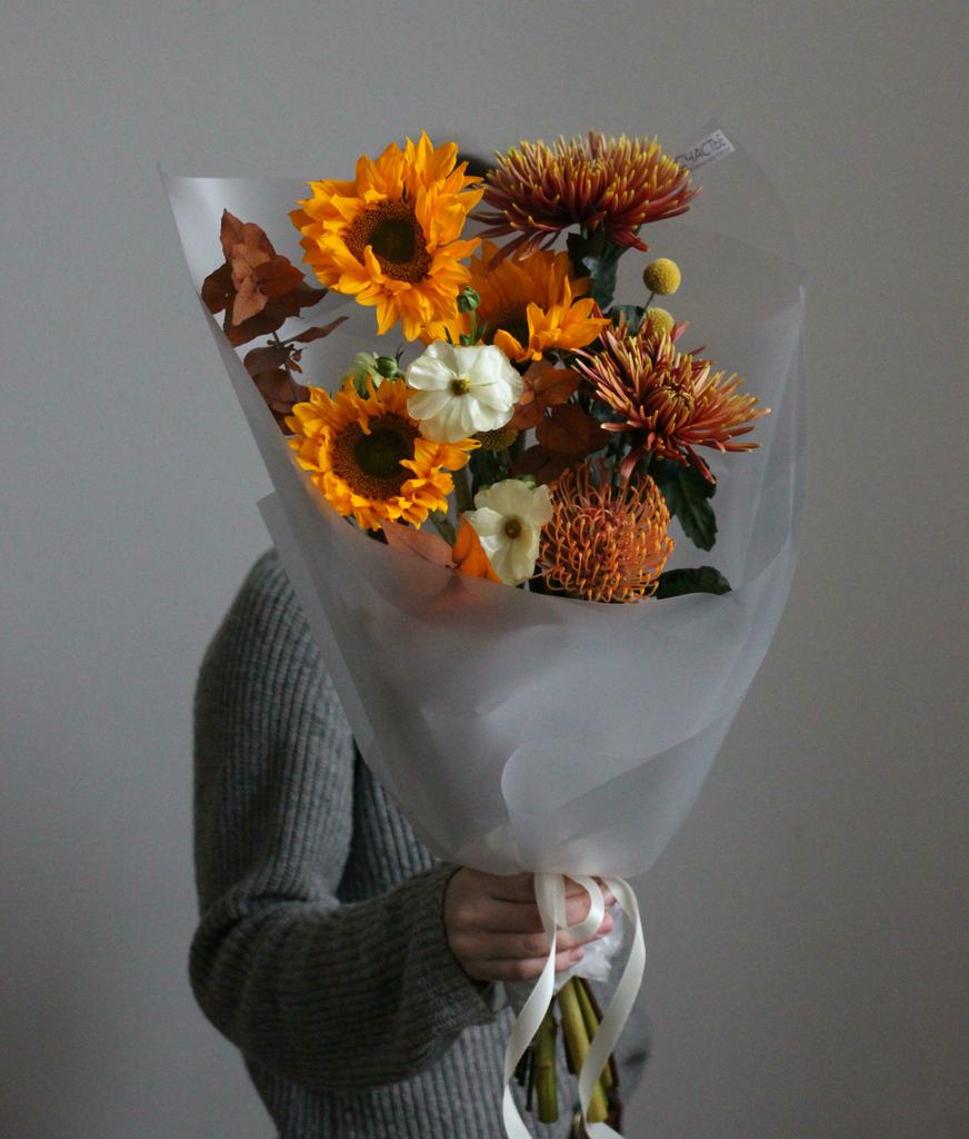 Оранжевый букет