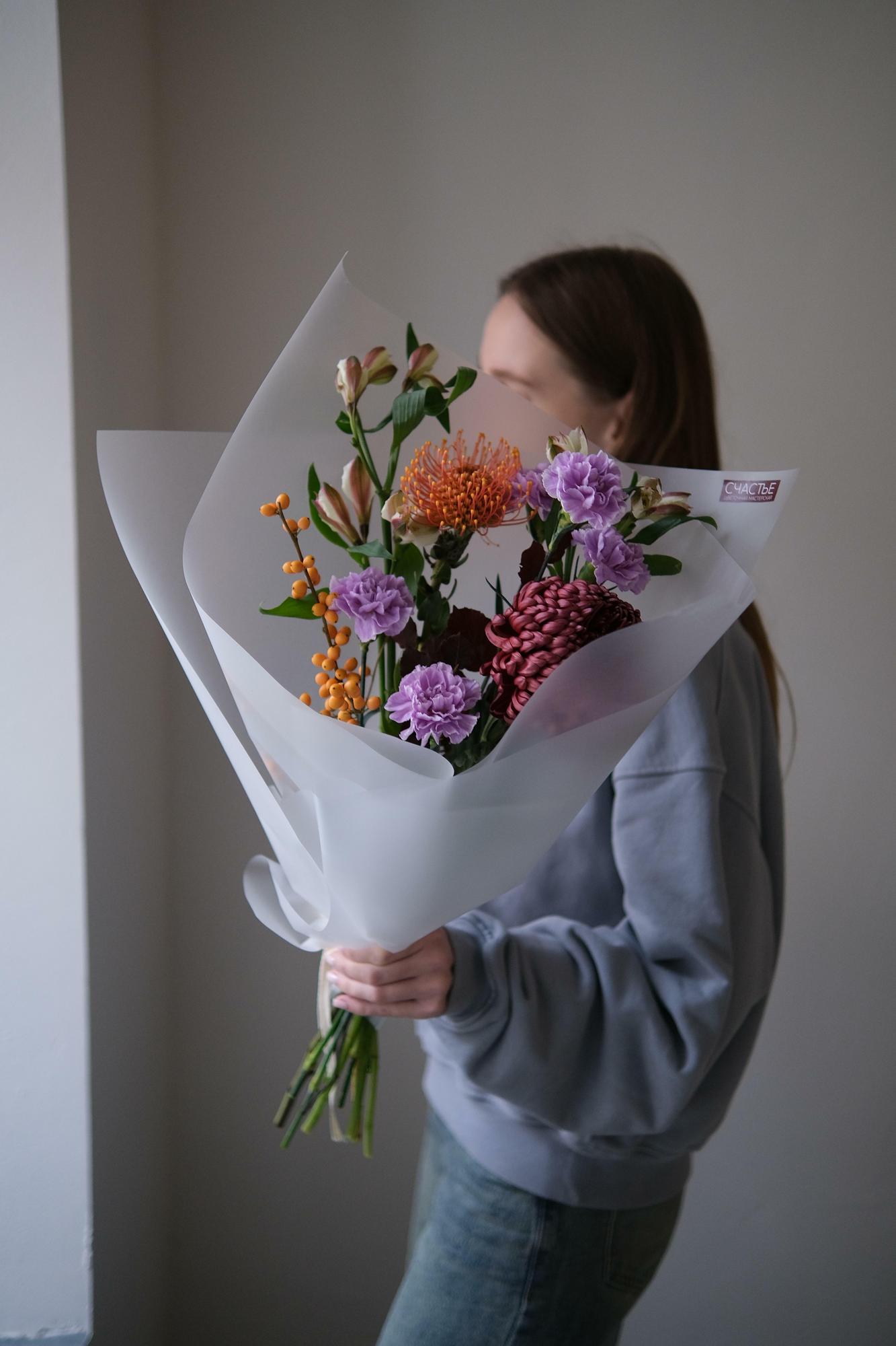 Букет с нутаном