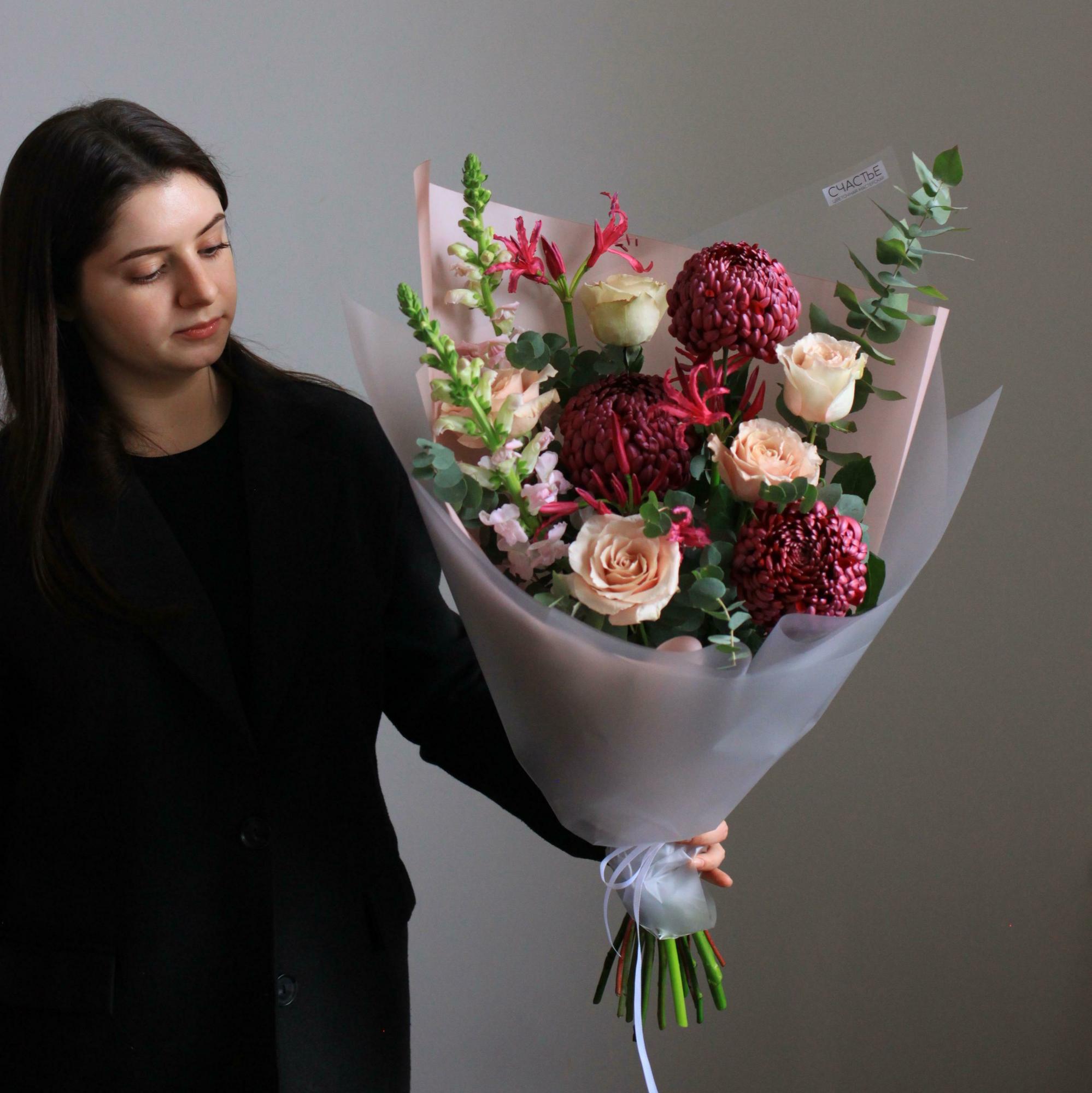 Букет с Черника с молоком