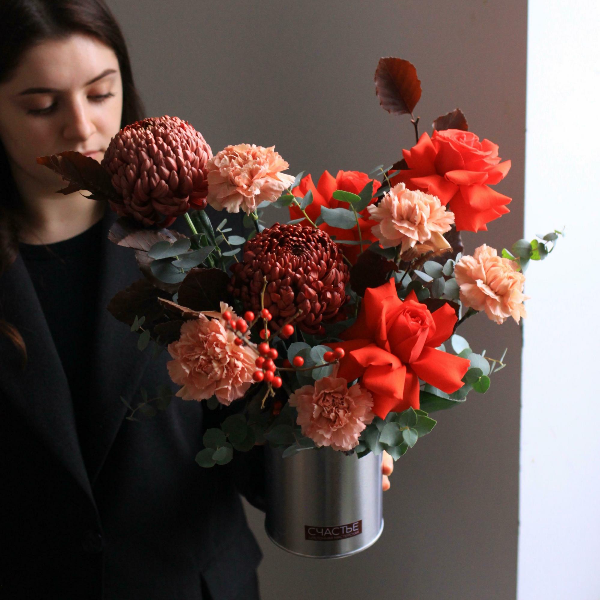 Композиция Винная с акцентом  в размере М