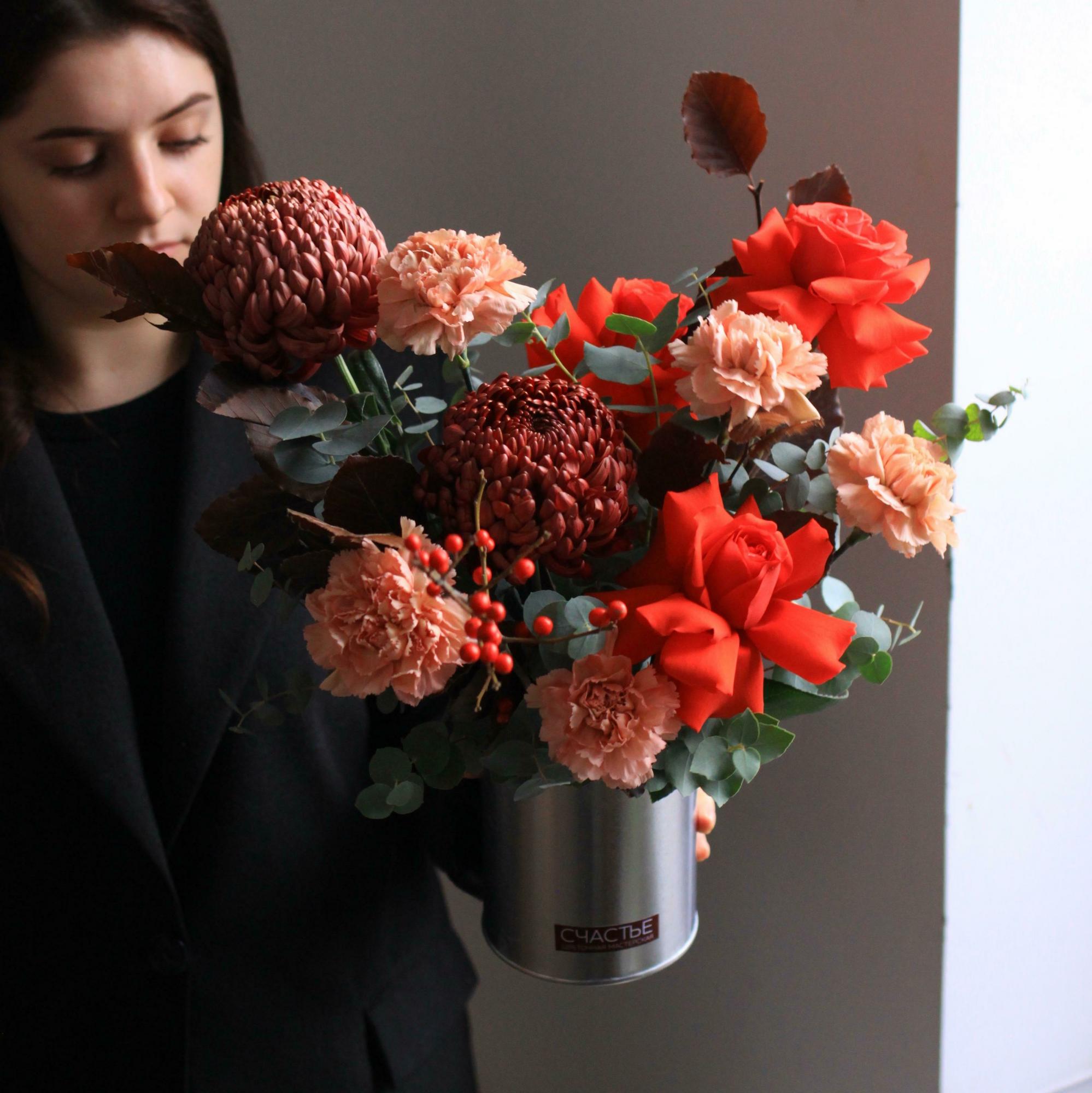 Композиция Винная с акцентом  в размере М