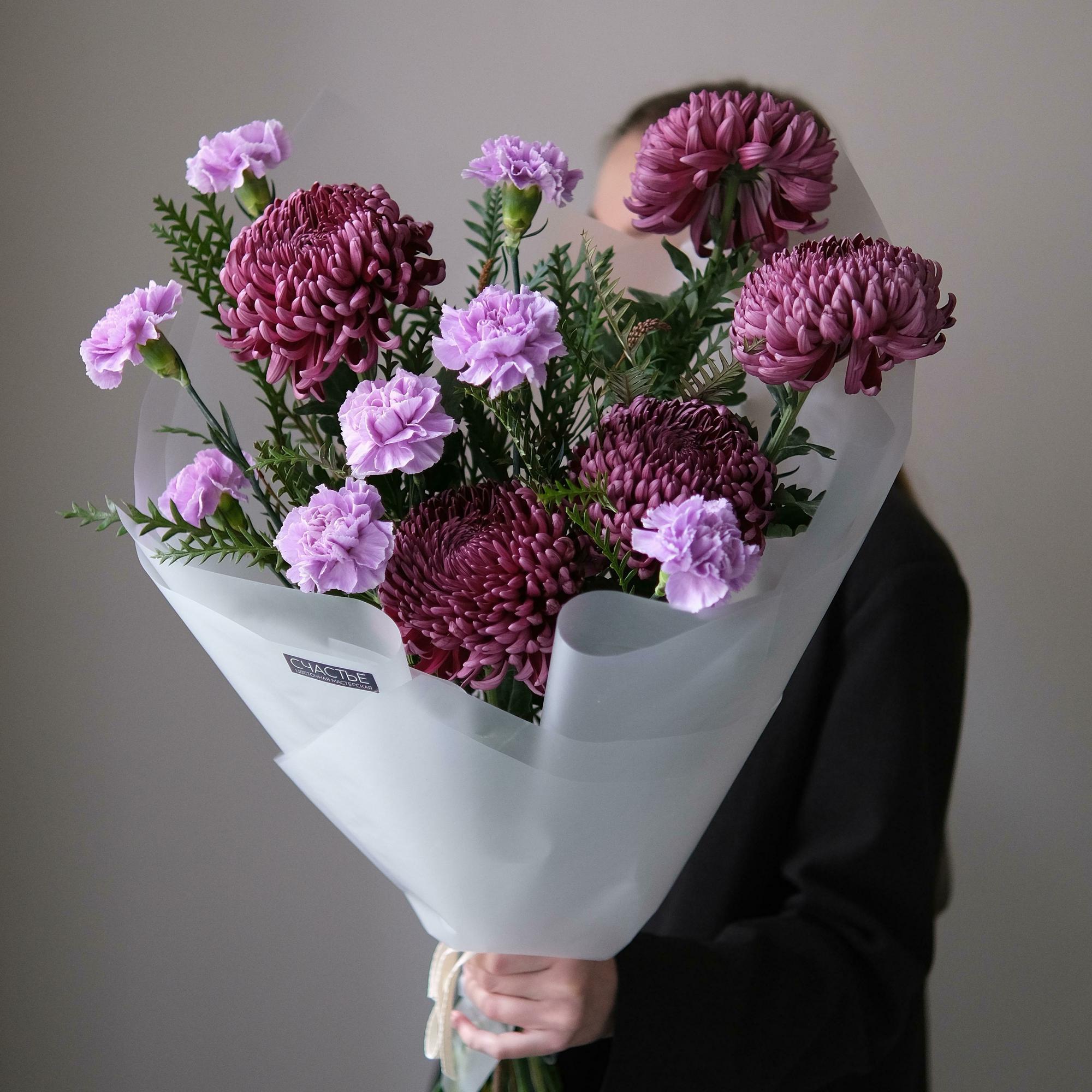 Черничный дуобукет