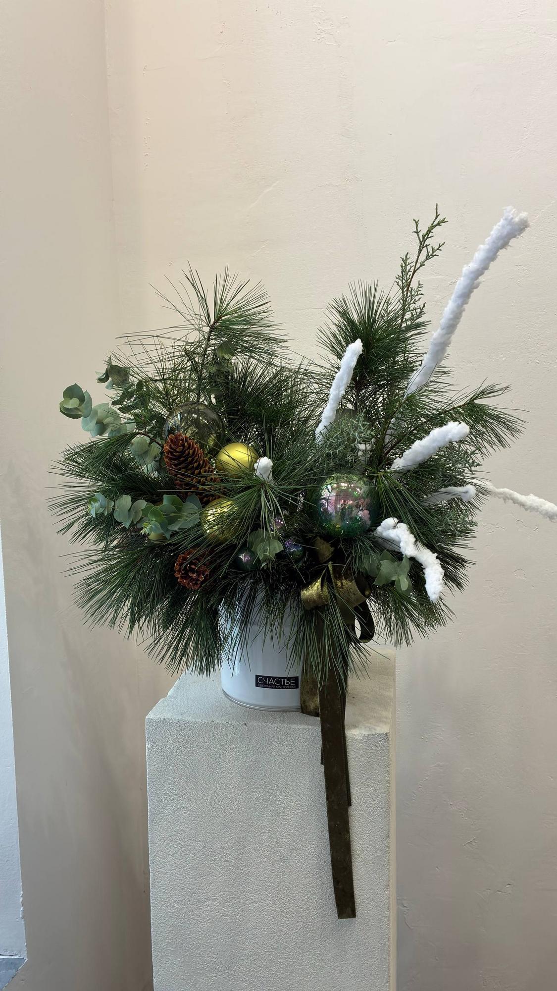 Большая хвойная композиция