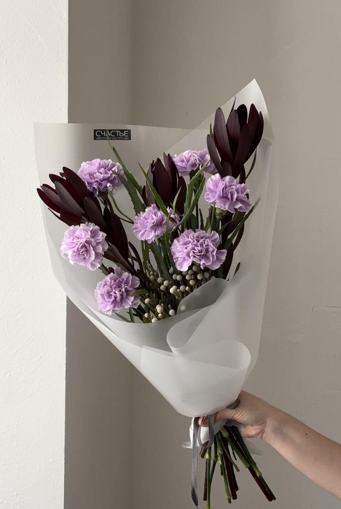 Букет в фиолетовых оттенках
