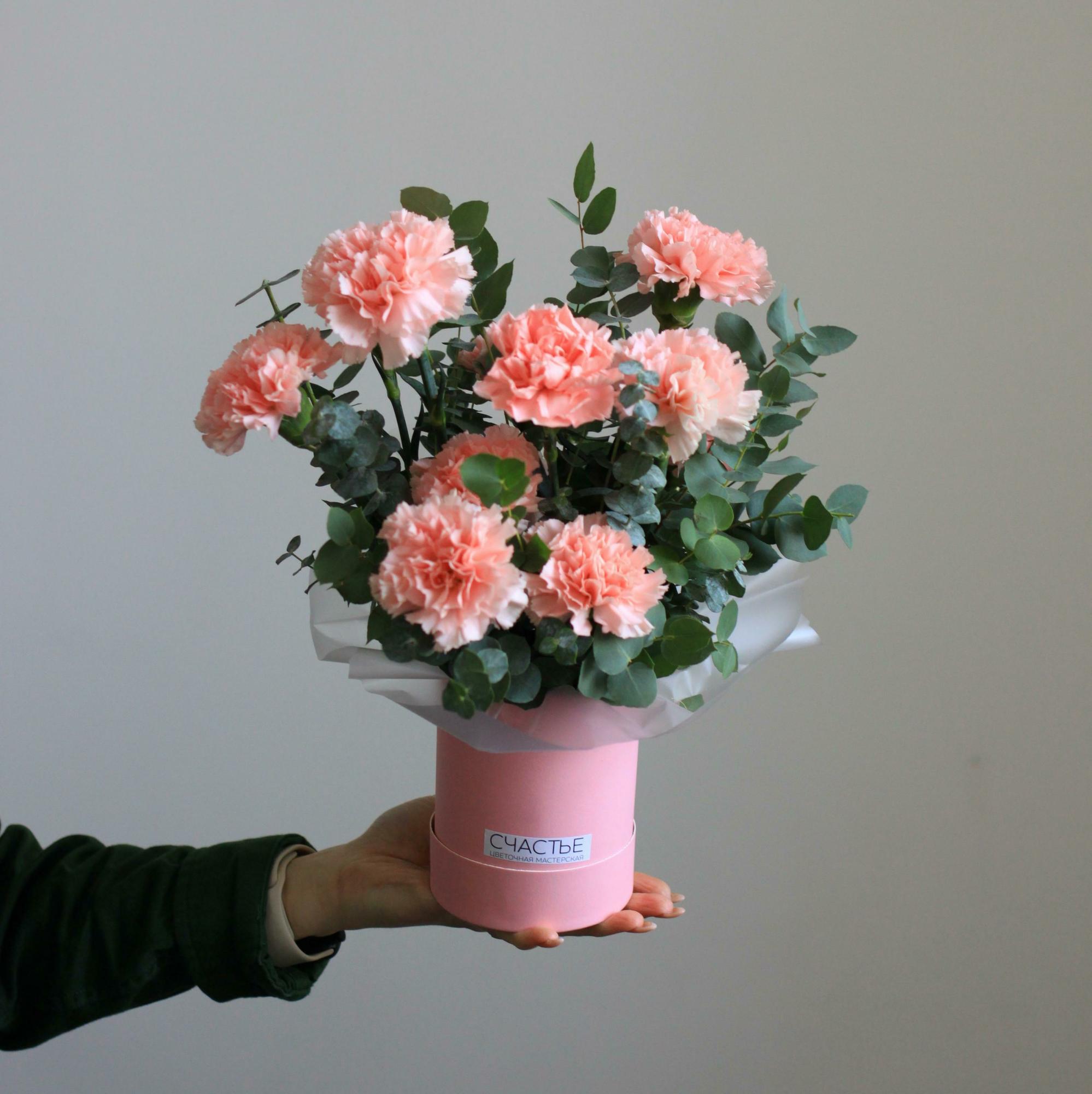 Коробочка XS  с кружевными гвоздиками