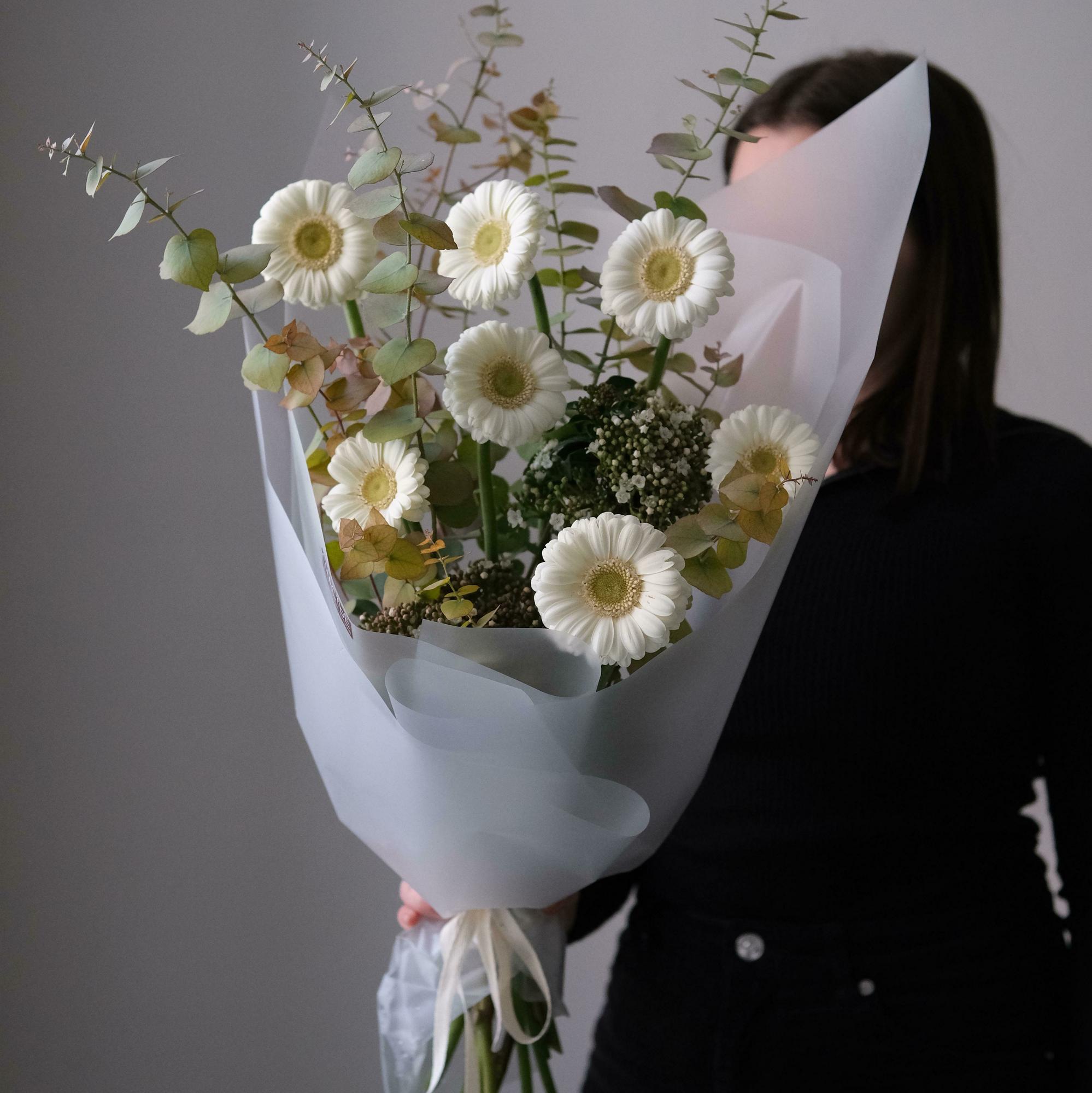 Букет с герберами