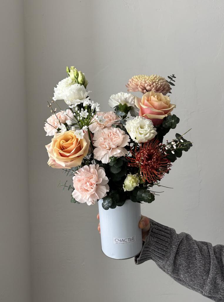 Весенняя композиция в банке