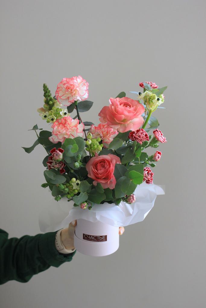 Композиция в розовой гамме