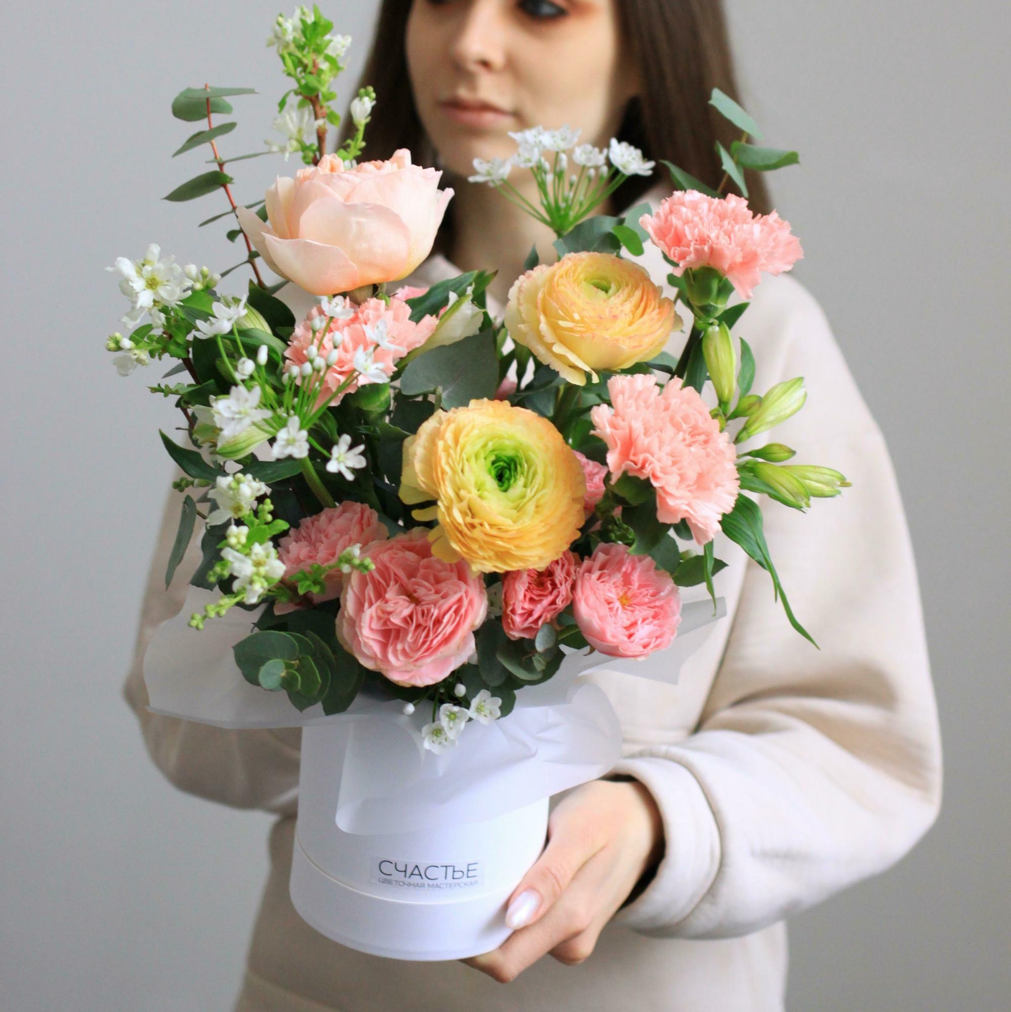 Композиция в розовой гамме