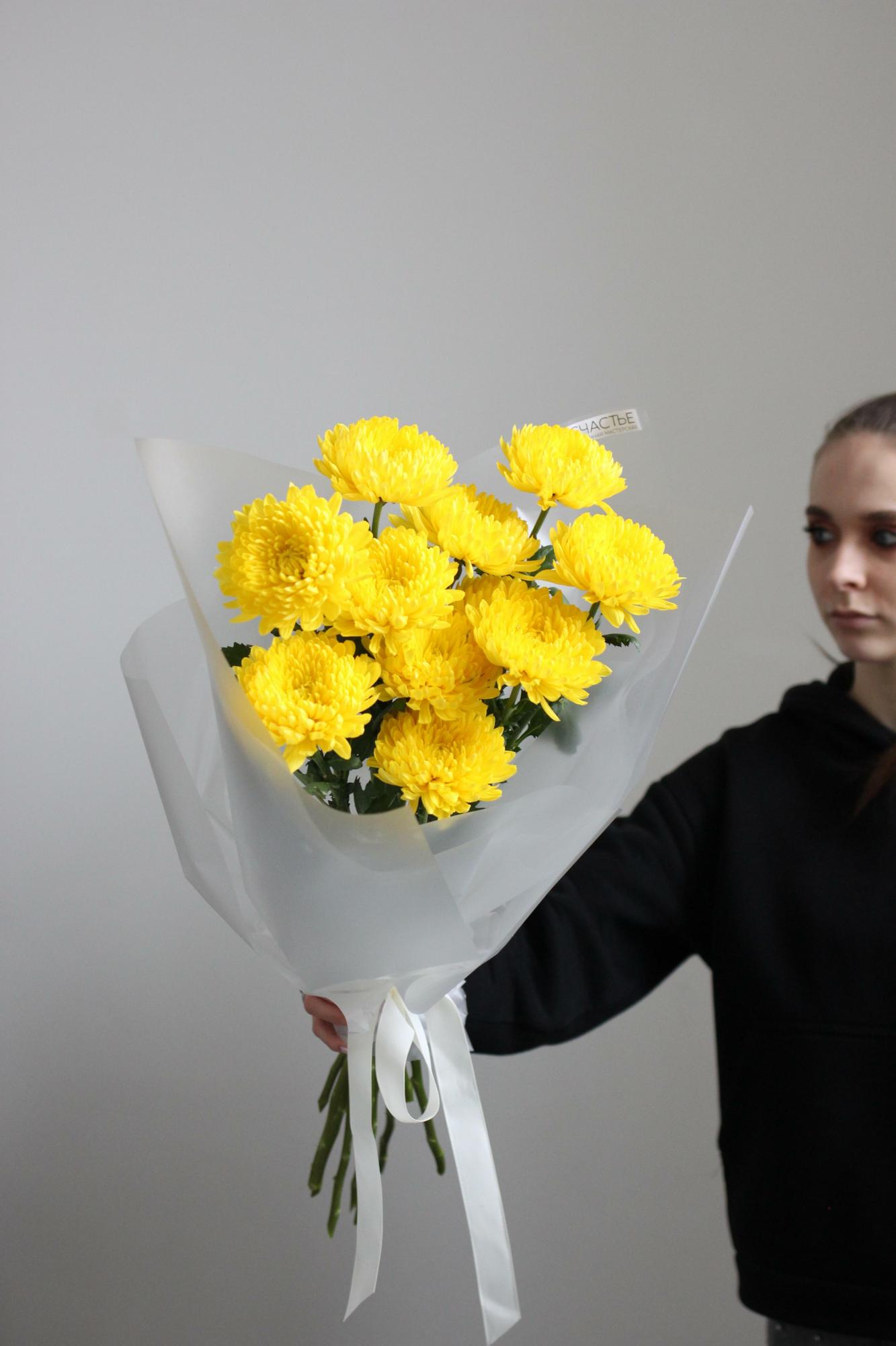 Моно солнечных хризантем