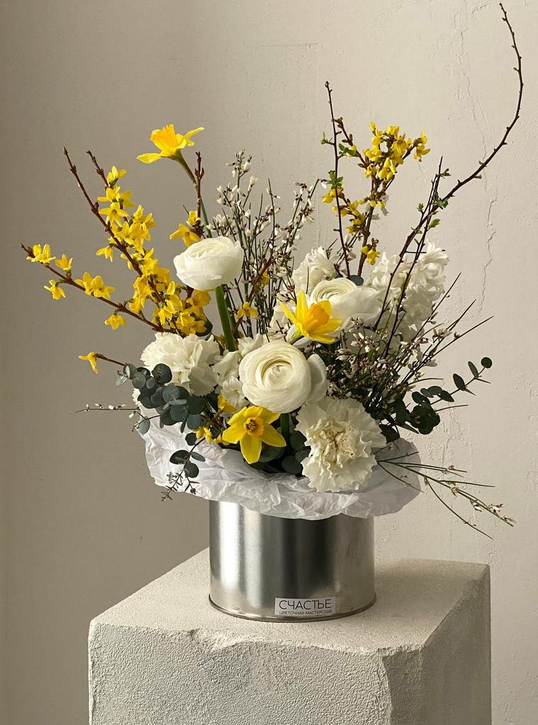 весенняя банка