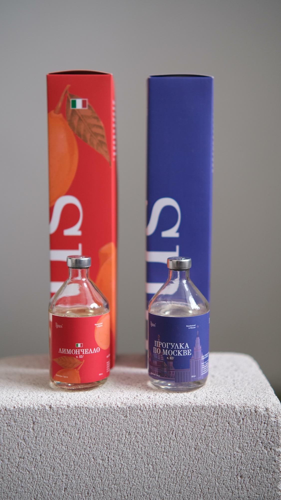 Аромат для дома ljus Прогулка по Москве/Лимончелло