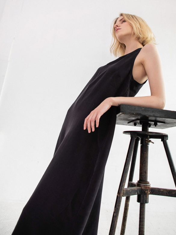 Платье-майка из шёлка