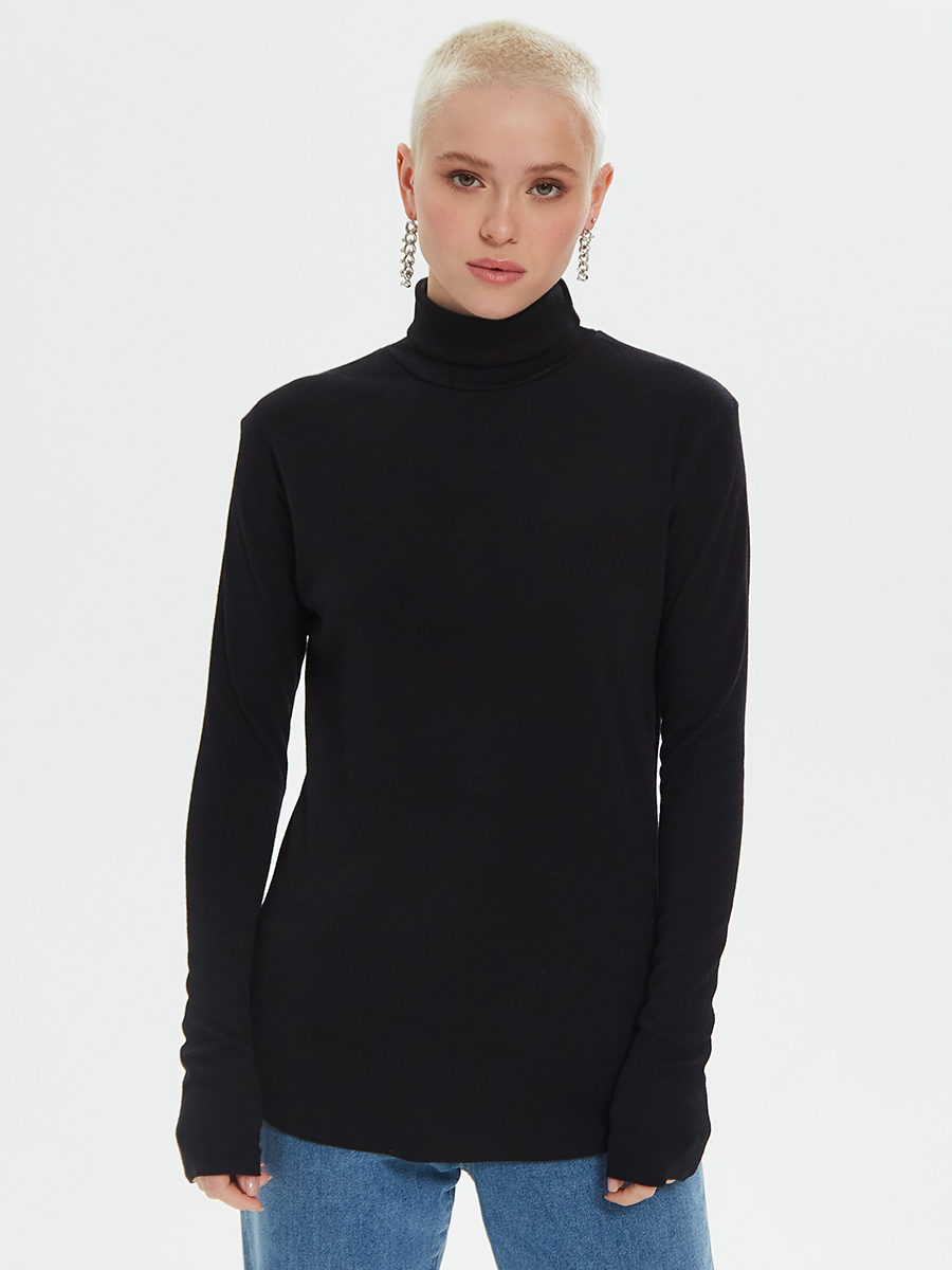 Водолазка тонкая из шерсти