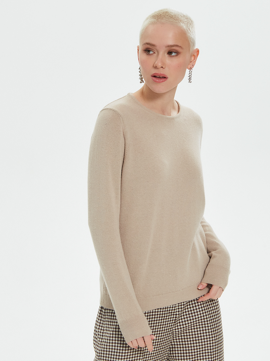 Свитер из кашемира и шелка