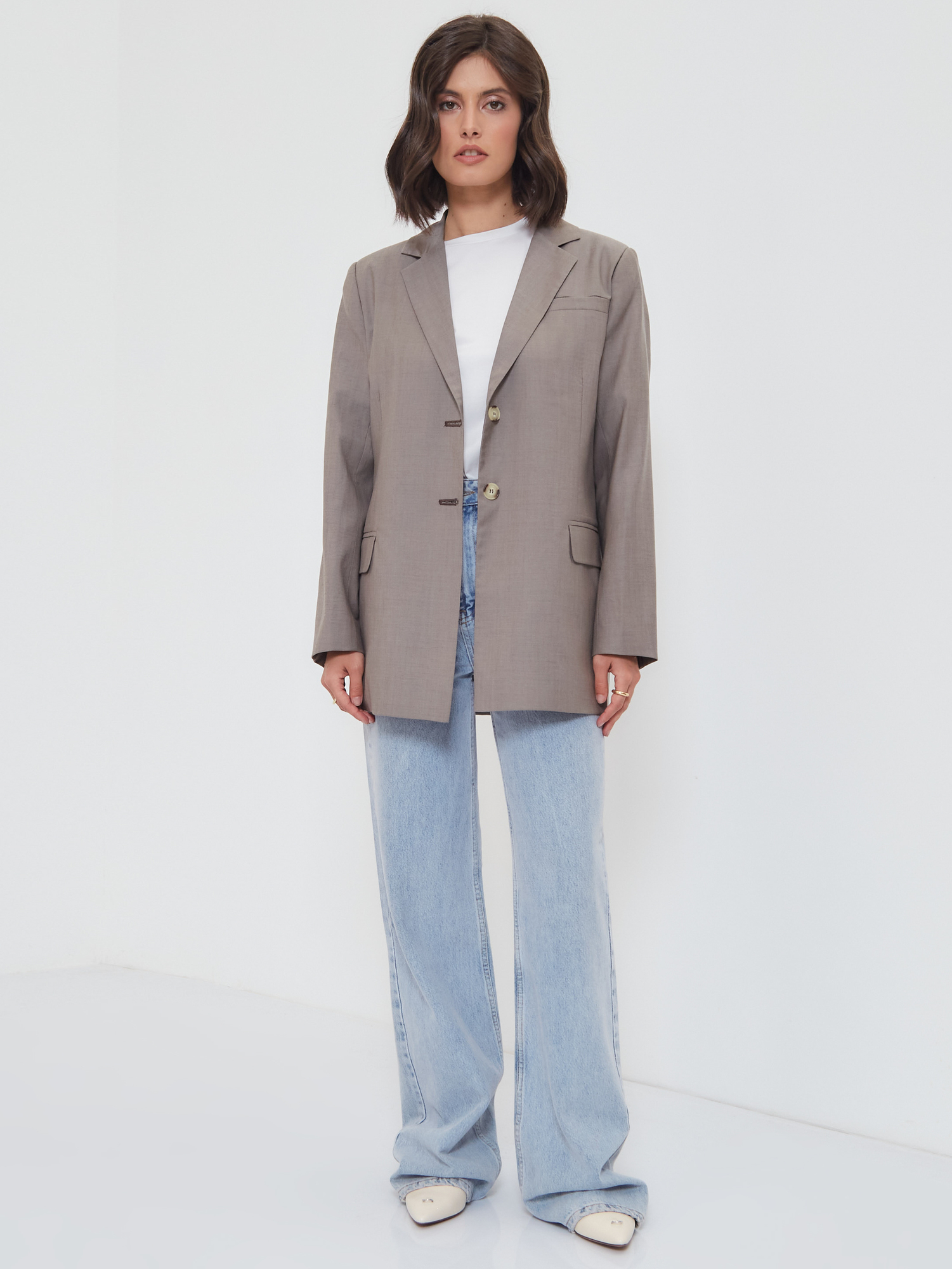 Пиджак из шерсти