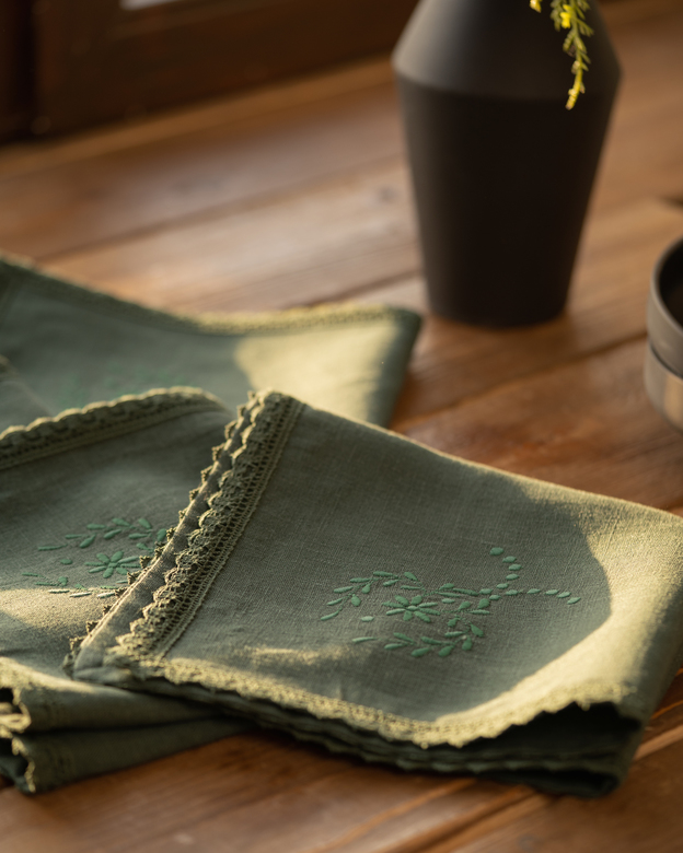 Салфетка Зелёная