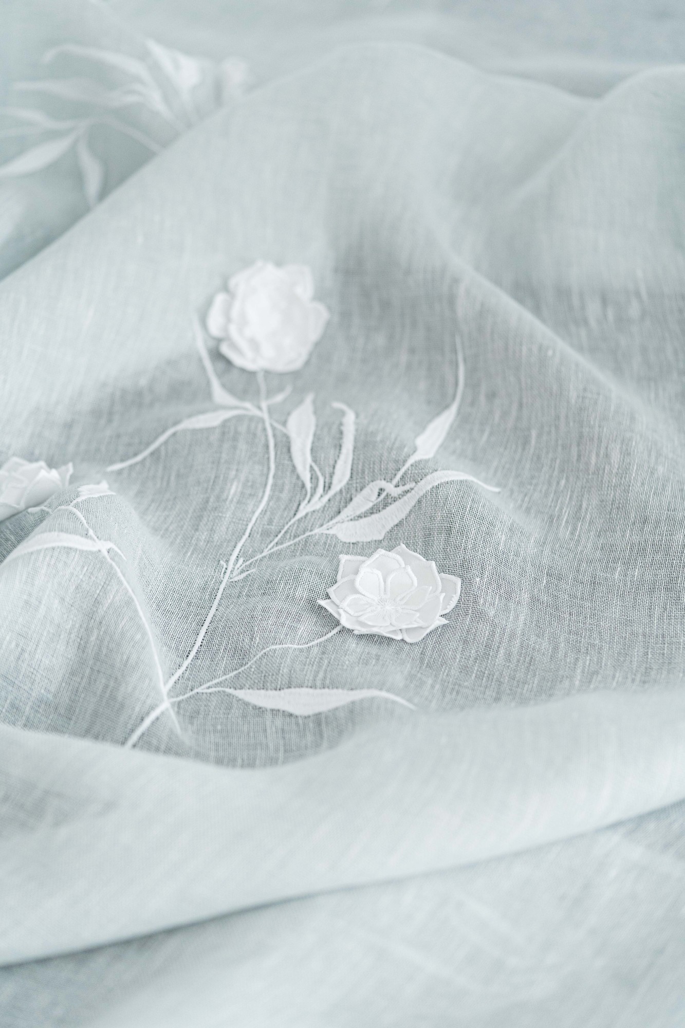 Скатерть Белые цветы