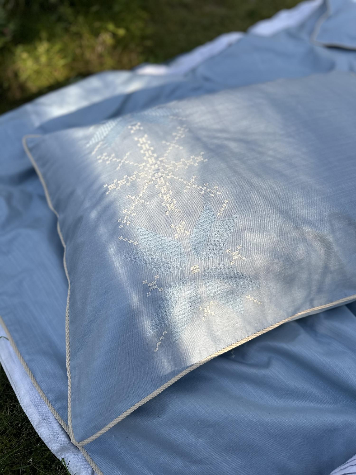 Наволочка лён | хлопок | шёлк