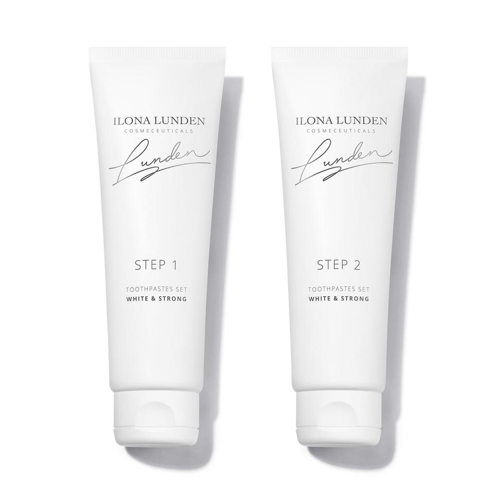 Безабразивная отбеливающая зубная паста «White & Strong»