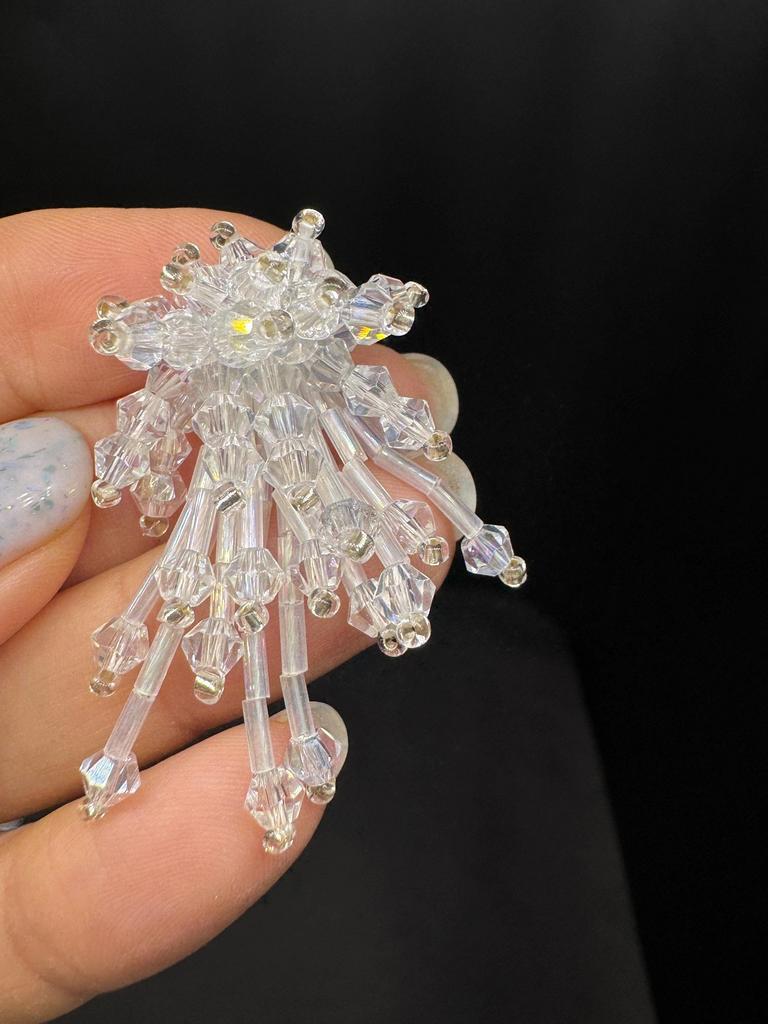 Брошь бисерная JD8444-7