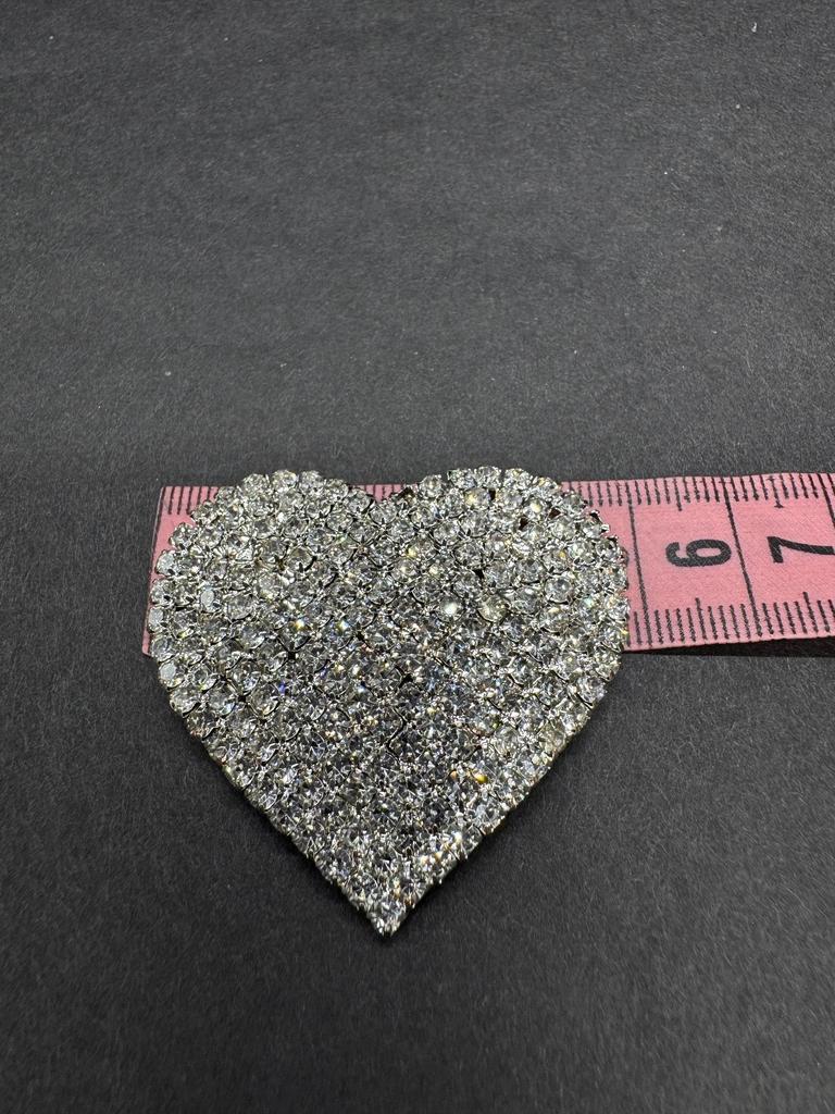 Брошь Сердце Б UG3263-3