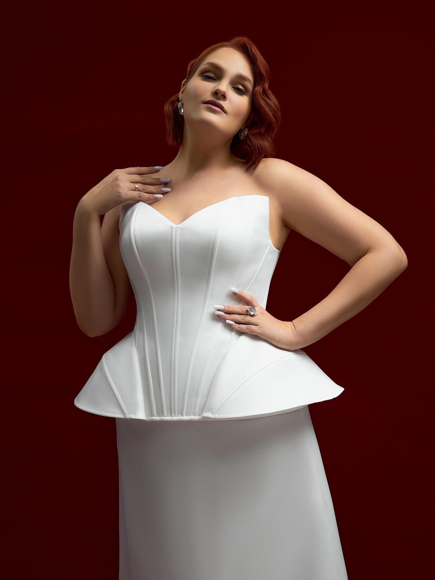 Корсет с баской 13-029 PS