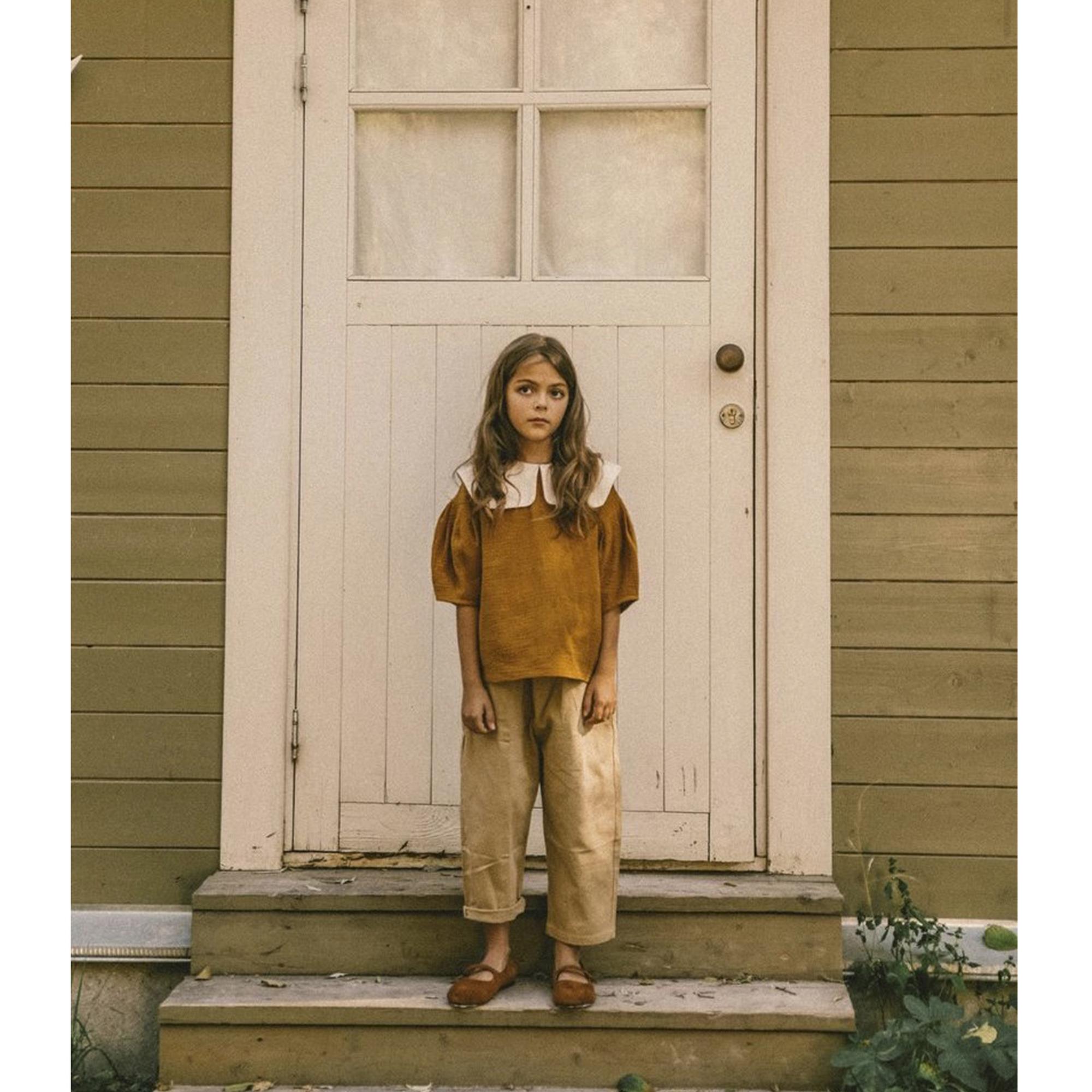 Блуза SQUARE MUSTARD