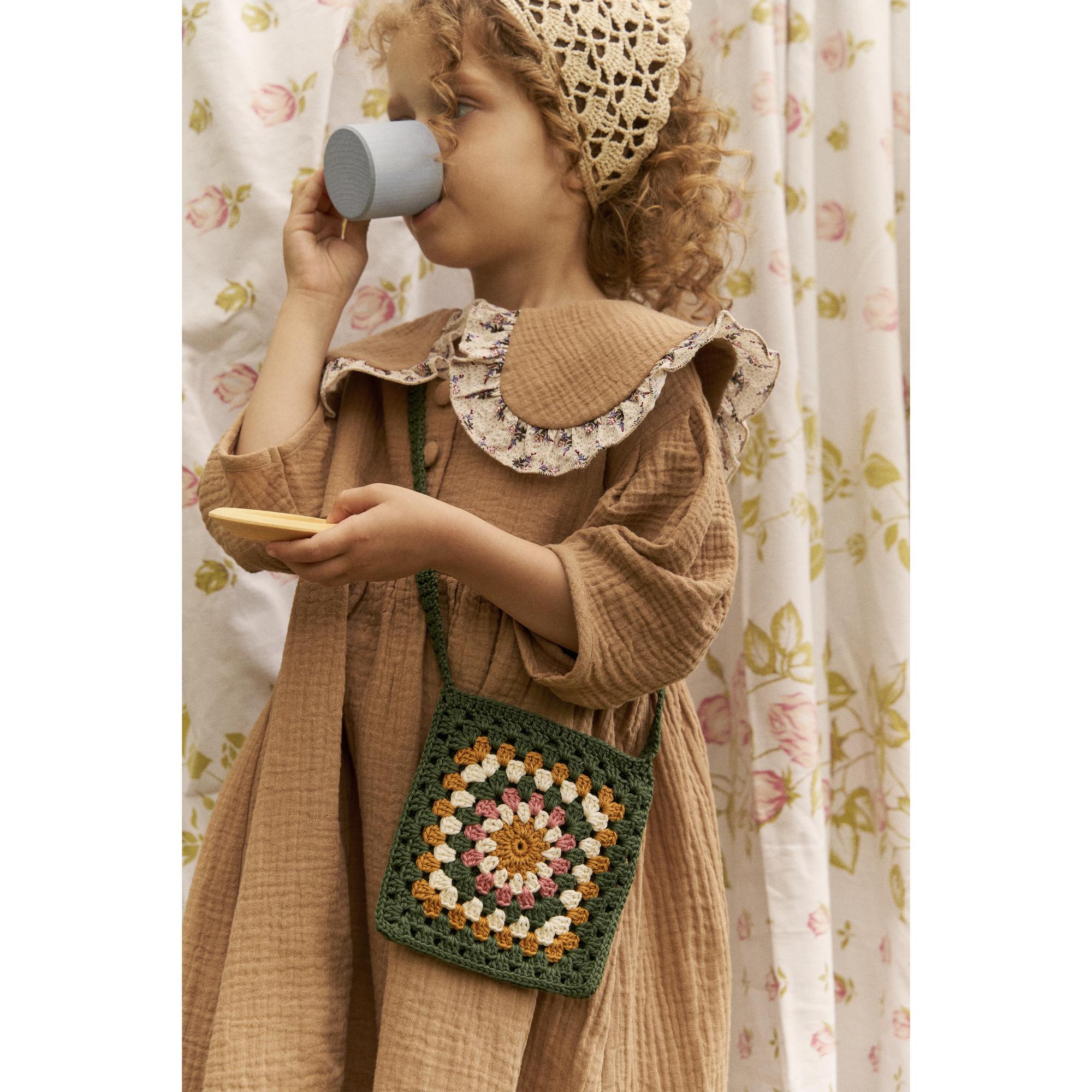 Сумка CROCHET GREEN