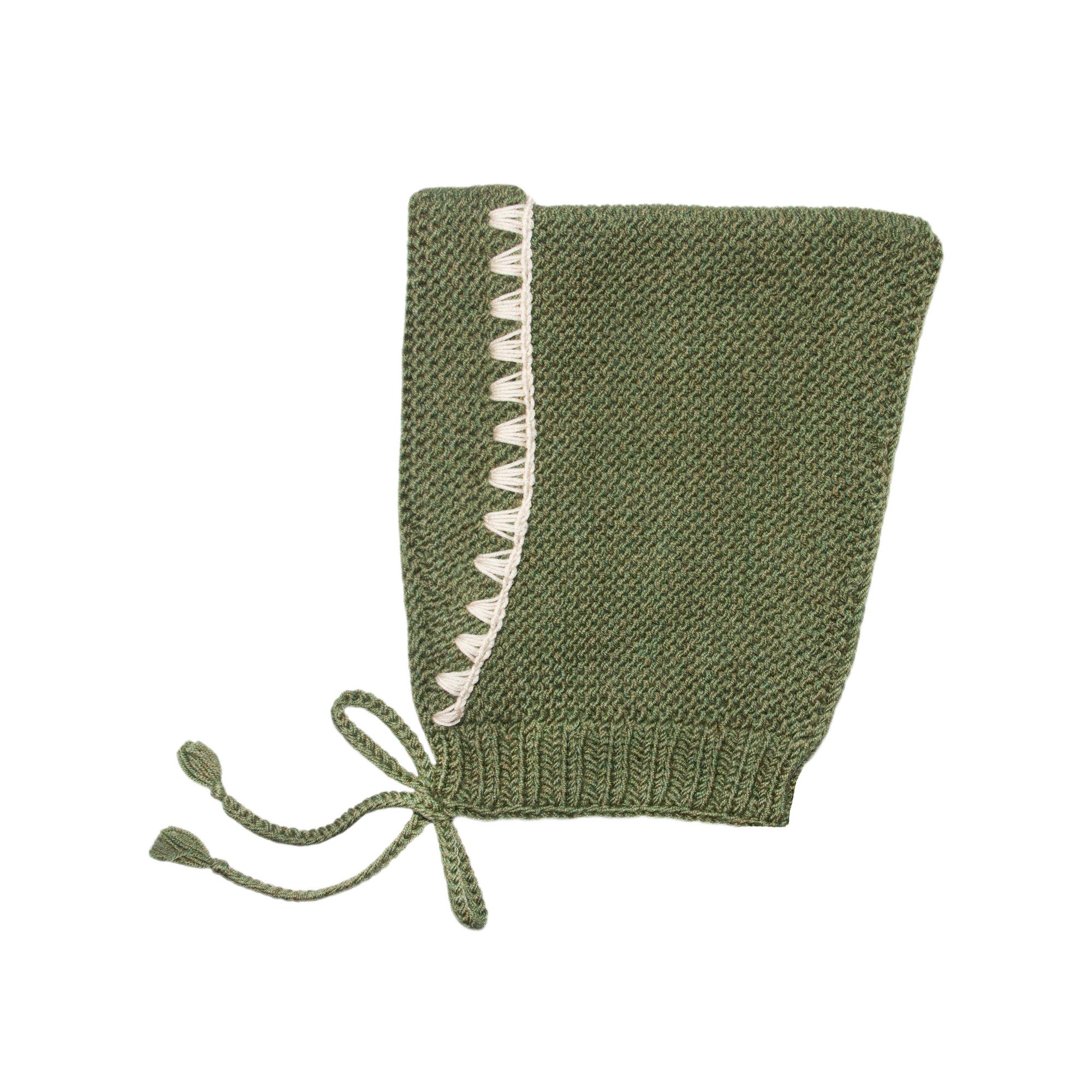 Бонет CROCHET GREEN