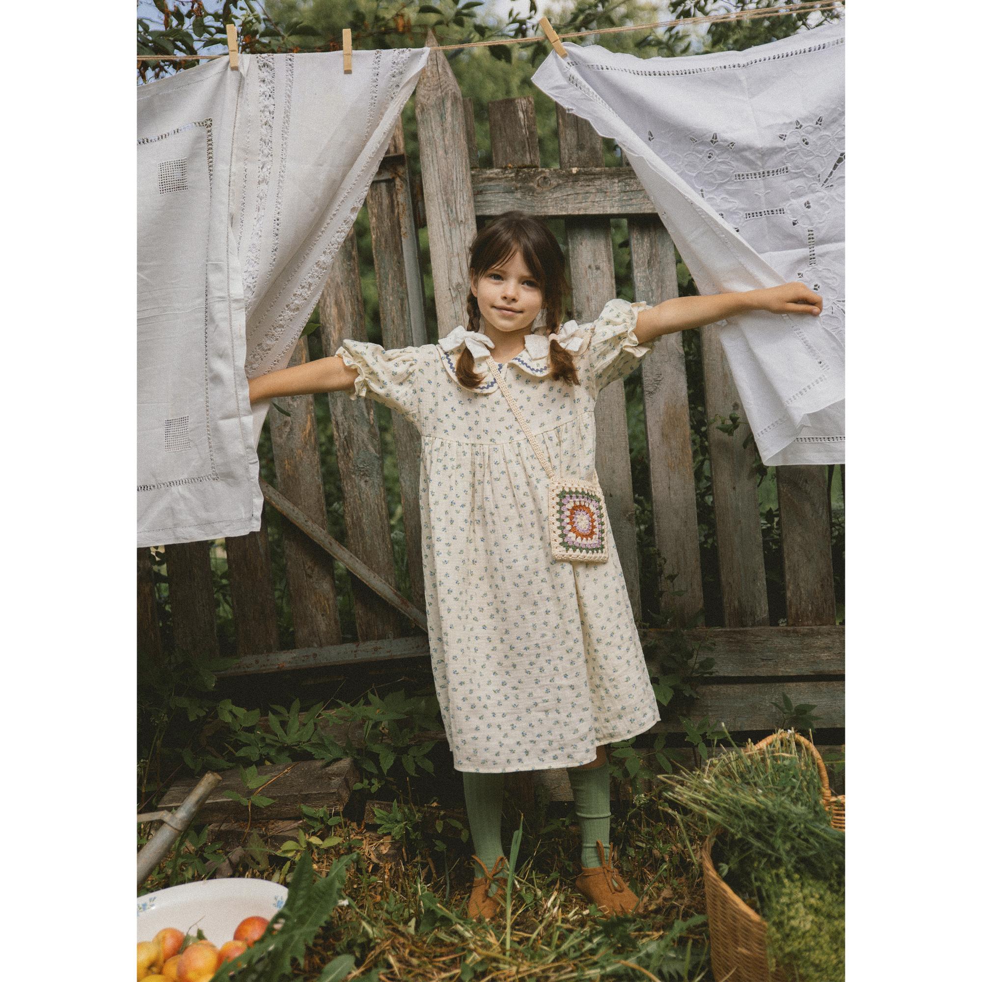 Платье В САДУ ГОЛУБИКА