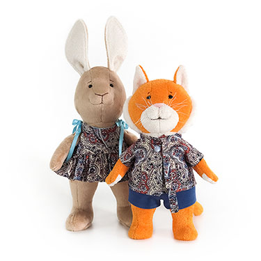 Выкройки летней одежды для тигров, котов и зайцев