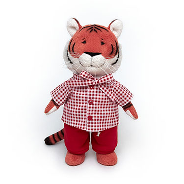 Рубашка и брюки для тигра кота зайца: выкройки с мастер-классами