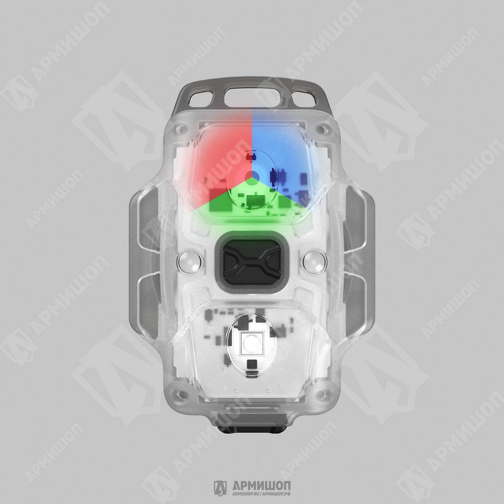 Фонарь Armytek Crystal (Grey Onyx) Красный, Зеленый, Синий и Белый свет
