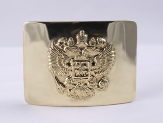 Бляха латунная с Орлом