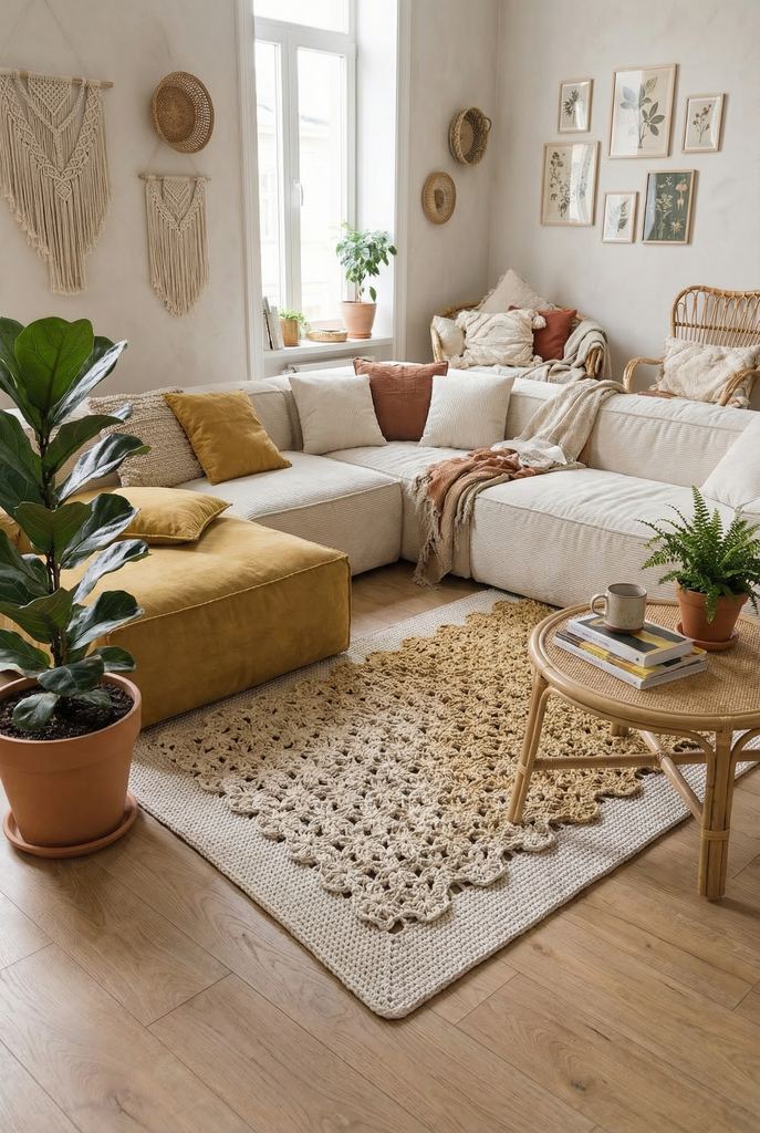 Ковер Цветочный