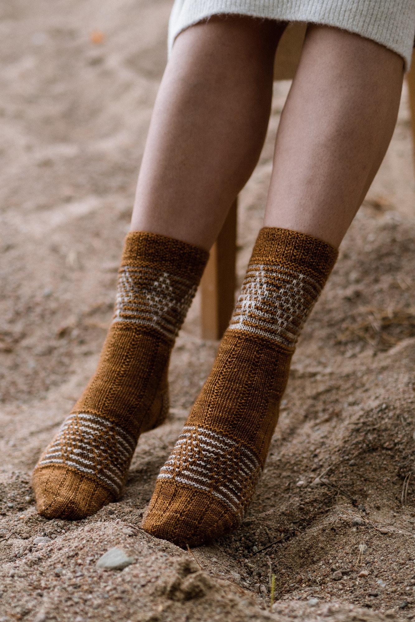 Носки "Песочные часы"