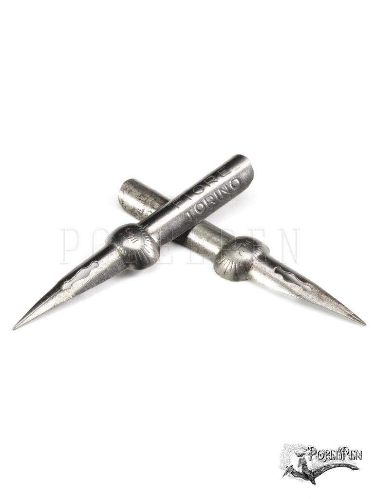 Винтажное каллиграфическое перо Fiore №20 Torino — Fabbrica Pennini di Acciaio (Италия)