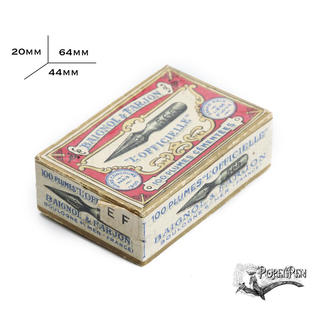 Box plume Baignol & Farjon 565 L"OFFICIELLE