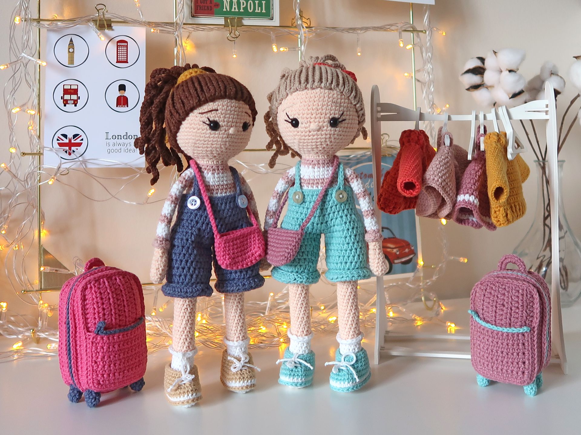 Кукла Анна с аксессуарами