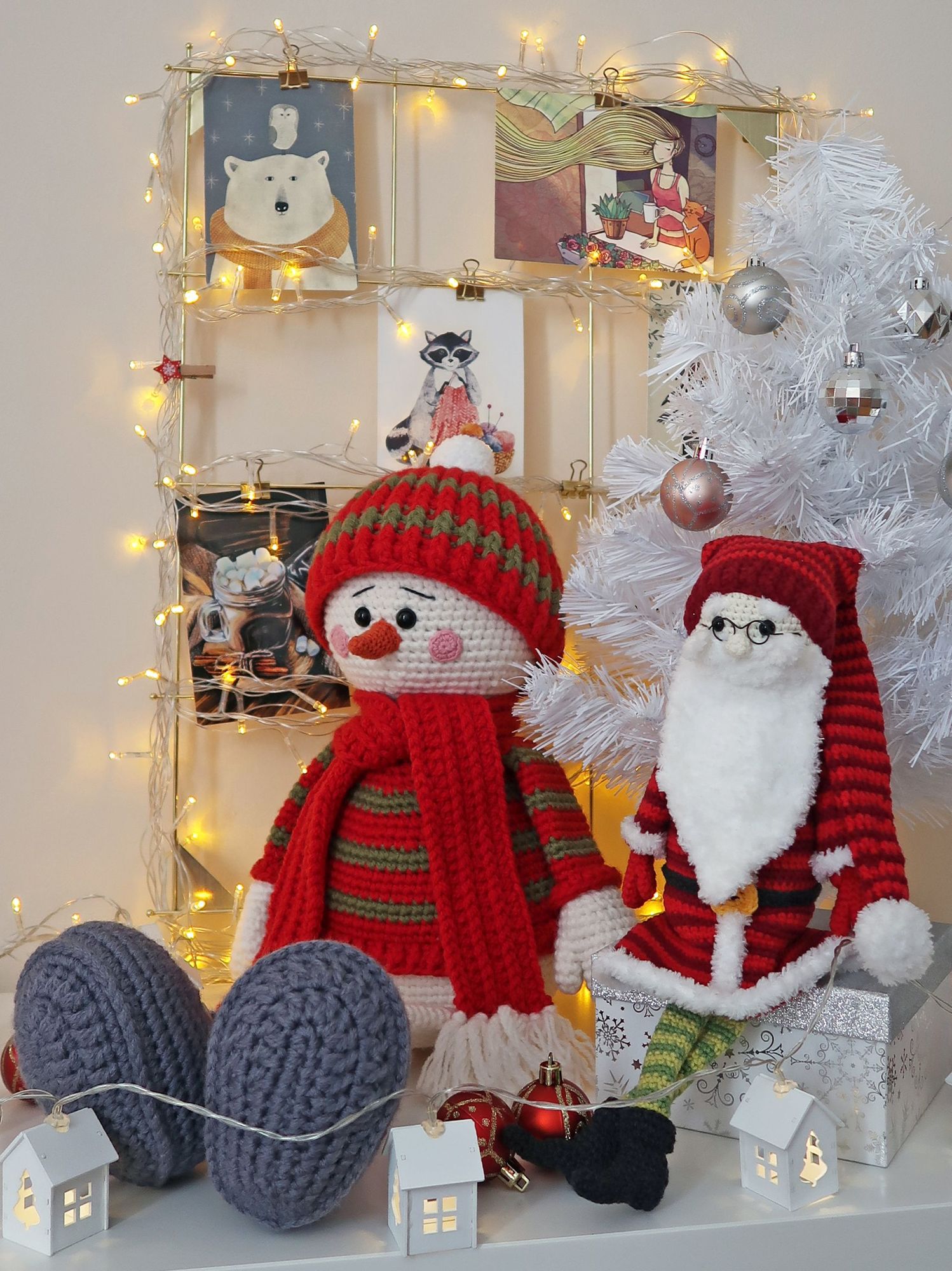 Снеговик, Санта