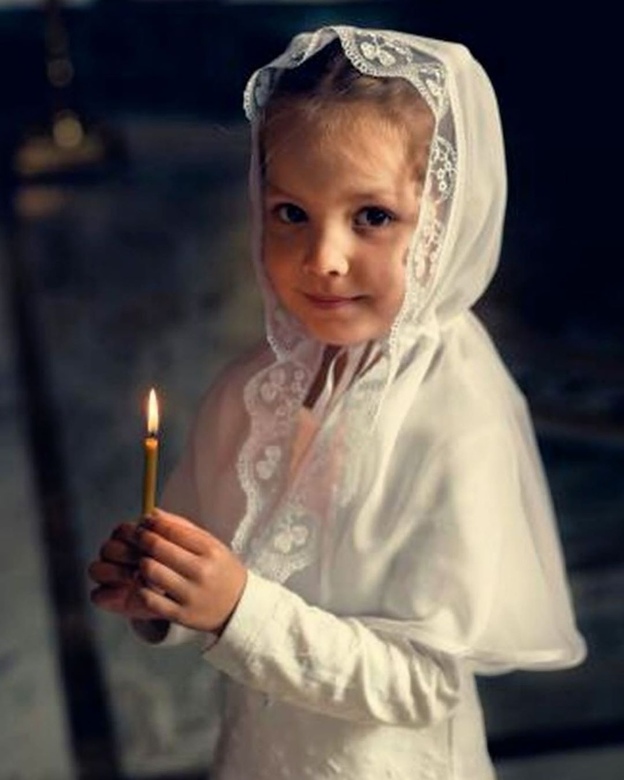 Церковный капюшон детский