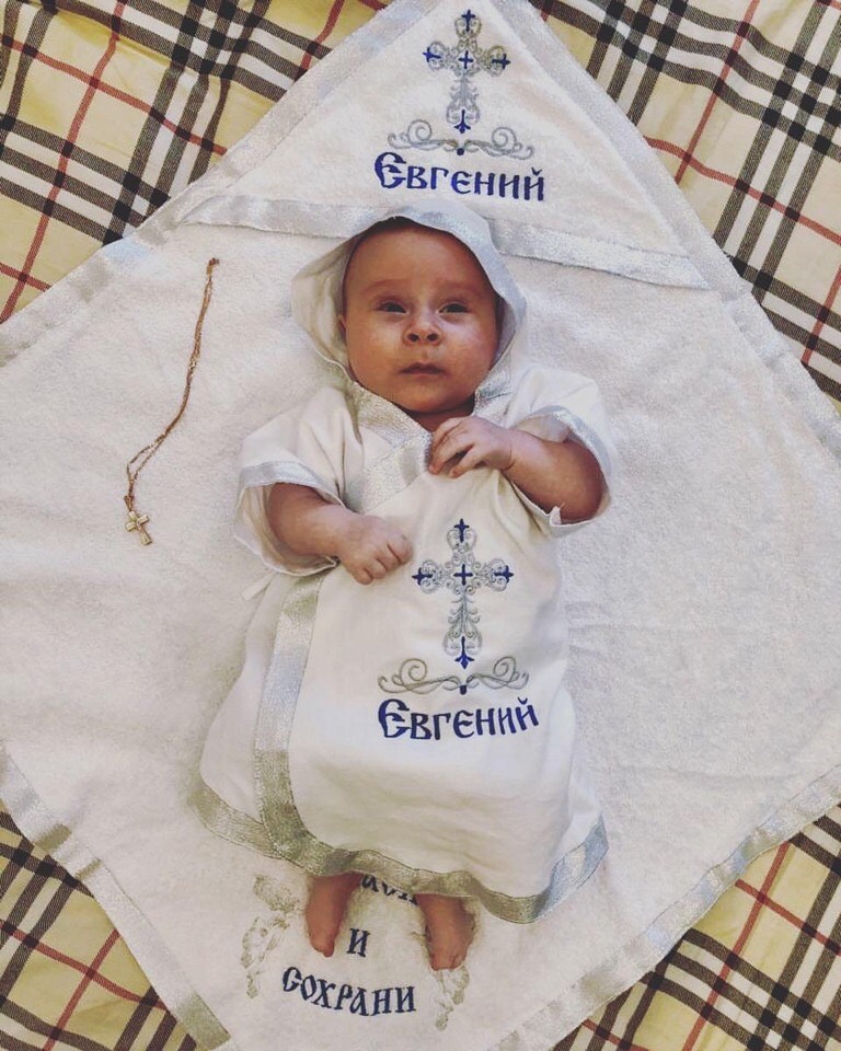 Крестильная рубашка «Евгешка»