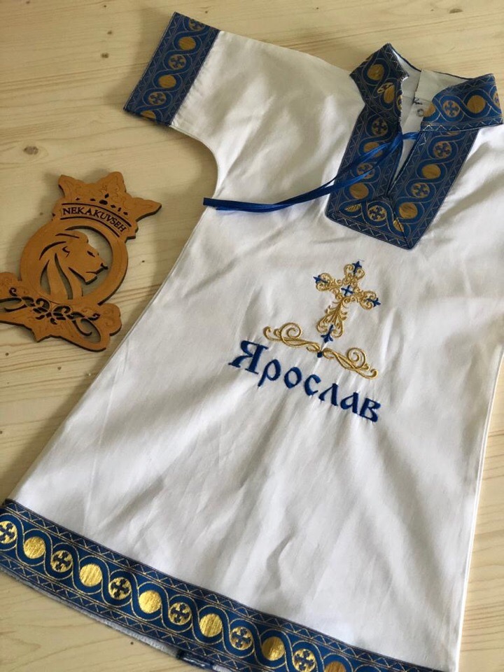 Крестильная рубашка «Купец»